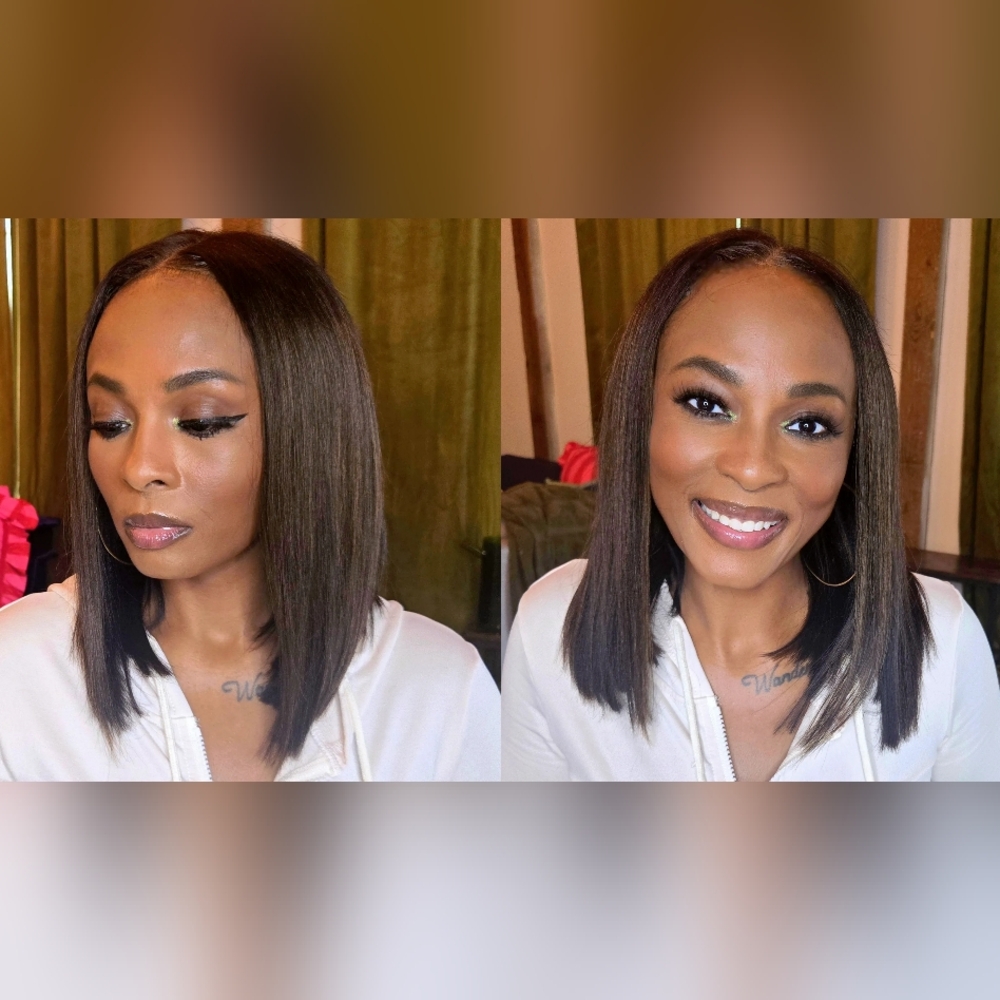 Yaki 12 Inch Human Hair Wig